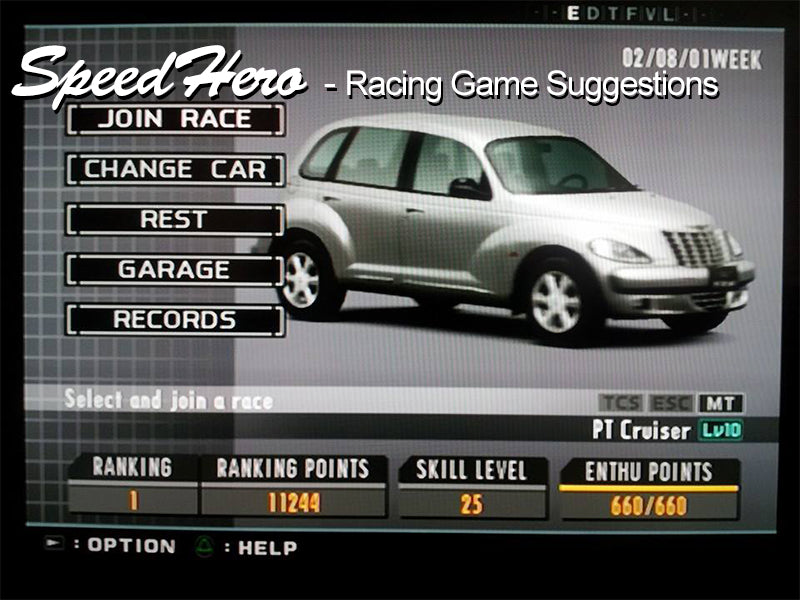 Random Racing Game Recommendations – SpeedHero